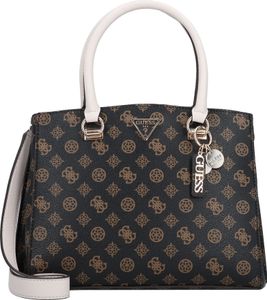 Guess Kurzgriff Tasche Noelle Girlfriend Satchel mocha logo
