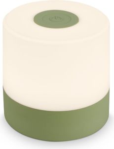 BRILONER  Mini LED Akku Tischleuchte IP44, Stufenweise Dimmbar, Touch, Mobiles Licht, LED Tischlampe Aussen, 7 cm hoch, Grün