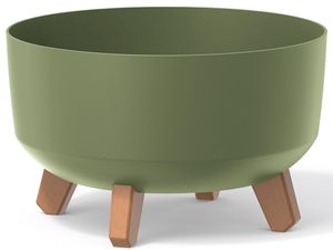 Kvetináč Gracyeen zemito zelený 28,5 cm