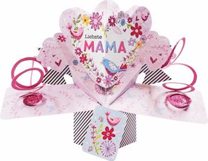 Grußkarte PopUp "Liebste Mama"