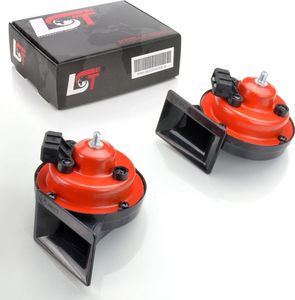 2x SIGNALHORN HUPE SIGNALANLAGE HOCHTON TIEFTON SATZ für AUDI A3 8L1