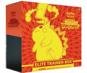 Pokemon Top-Trainer-Box SWSH4 Farbenschock - Vivid Voltage Englisch