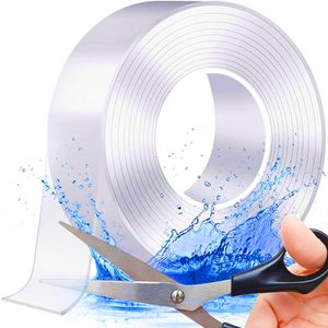 5M Univerzálna obojstranná páska pre montážne práce Transparent Extra Strong umývateľná odstrániteľná páska Extra silná nano páska Odstrániteľná Retoo