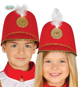 roter Hut Kappe Majorette für Kinder