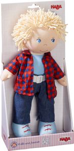 HABA bábika Nick, plyšová figúrka, plyšová figúrka, plyšová figúrka, handrová bábika, hra s bábikou, hračka, 302843