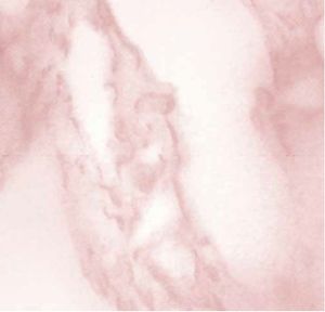 Klebefolie - Möbelfolie Carrara Marmor Look rot rose Dekorfolie 45 cm x 200 cm