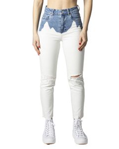 ONLY Jeans Damen Baumwolle Weiß GR66055 - Größe: W28_L32