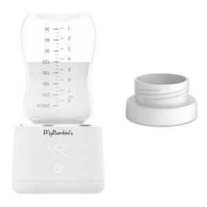 MyBambini's Flaschenwärmer Pro™ - Tragbarer Babyflaschenwärmer für unterwegs - Kompatibel mit Tommee Tippee