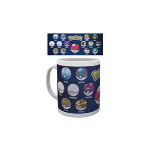 Pokemon - Tasse »Pokeball Varianten« Kaffeetasse Teetasse Becher Krug