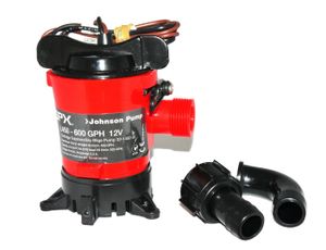 Johnson Pump L-serie Bilgepump (cartridge typ) L450, 12V / 2,5A, 40l/min, Föderhöhe max. 2,5m