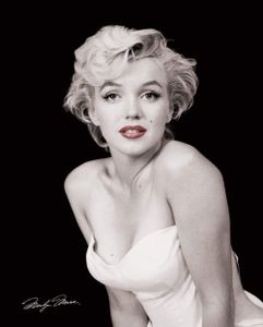 Poster Marilyn Monroe Red Lips 40x50cm