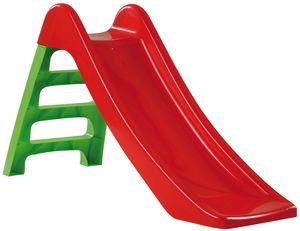 Dohany Mini Kinder Rutsche Wasserrutsche freistehend Rutschlänge 114 cm rot/grün