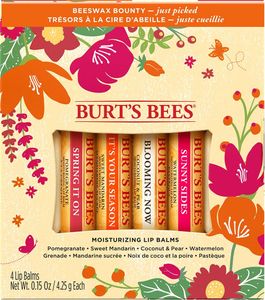 Burt's Bees Just Picked Lip Balm Set Lippenpflege 4,25 g alle Lippentypen 500635