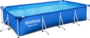 Bestway Steel Pro Framepool Set 400 x 211 x 81 cm s filtračným čerpadlom Bestway Steel Pro Framepool Set 400 x 211 x 81 cm s filtračným čerpadlom