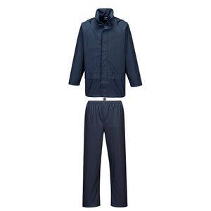 Portwest - Pánský oblek do deště "Essential" PW1240 (S) (Námořnická modrá)