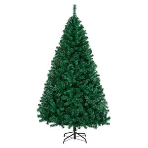 Yaheetech Weihnachtsbaum künstlich 180cm (Ø ca.110cm) mit ca.1000 Spitzen, Tannenbaum aus Fichte Dekoration, inkl. Metall Christbaum Ständer,  Schnellaufbau, klappbar