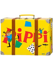 Micki Spielwaren XL-Kinderkoffer Pippi Langstrumpf gelb Spielkoffer Rollenspielzeug