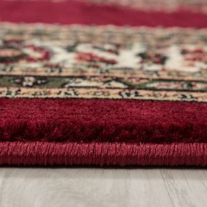 Teppium Teppich Orientteppich Klassische Optik Orientalisch Traditional Medaillion Rot, Maße:200 cm x 290 cm, Form: Rechteckig