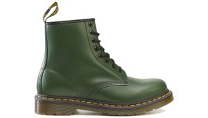 Dr. Martens 1460 Smooth 8 Eyelet Lace-up Leather Ankle Boot Green - 12 / Green