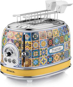 Ariete 0155/0P, 2 Scheibe(n), Mehrfarbig, Gelb, Metall, 815 W, 220-240 V, 50/60 Hz