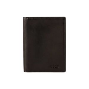 NEGOTIA Elite - peňaženka na doklady z prvotriednej kože - cestovná peňaženka - čierna