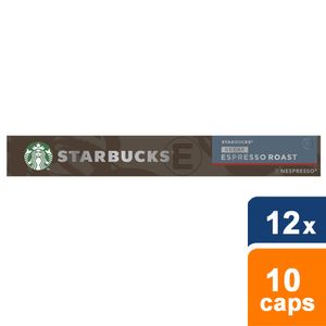Starbucks® - Decaf Espresso Roast by Nespresso® Dark Roast - 12x10 Kapseln
