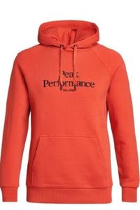 Peak Performance Herren Orginal Hood - go for orange : M Größe: M