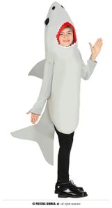 Detský kostým žralok zvierací kostým veľkosť 98 - 128, veľkosť:98/104