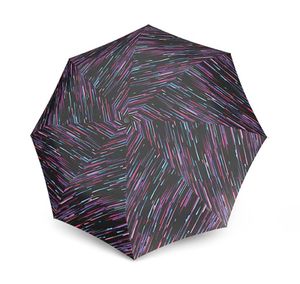 Knirps X1 Lightning  UV Protection kleiner Regenschirm Taschenschirm, Farbe:Black