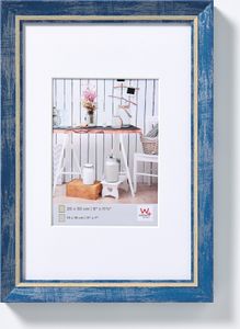 Walther, EL015L,Chalet Designrahmen 010X015 cm BLAU