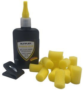 Sunflex Tischtennis Belagkleber Intense Glue | Tischtennisbelag Tischtenniskleber TT Tabletennis