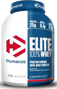Dymatize Elite 100% Whey 2170 g strawberry blast / Whey Protein / Elitemolkenprotein mit hervorragendem Geschmack