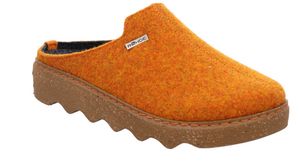 Rohde Damen Hausschuhe Pantoffeln Softfilz Foggia 6120, Größe:41 EU, Farbe:Orange