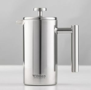 Wilmax Double-Walled Espresso Maker 350 ml Edelstahl WL-551005/1C Wilmax Double-Walled Espresso Maker 350 ml Edelstahl WL-551005/1C