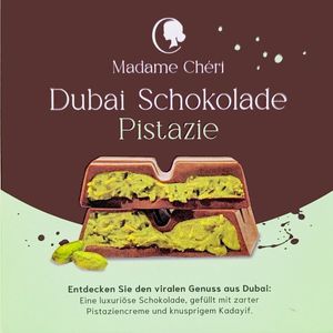 Madame Cherie - Dubai Schokolade - Pistazie