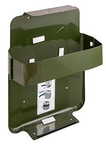 GELG Kanisterhalterung für Metall Benzinkanister 20 Liter  Grün  (ral 6003 )