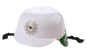 feuerwehrhelm deutsche Version weiß/grün