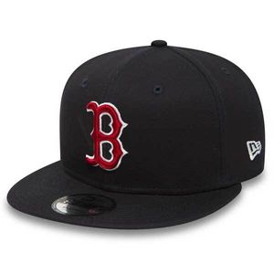 New Era Snapback Cap MLB Boston Red Sox Team 9Fifty Blau Rot, Cap:M/L