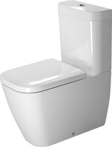 Duravit Stand-WC-Kombination HAPPY D.2 tief, 365 x 630 mm, Abgang Vario weiß