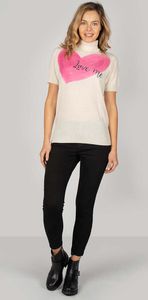 Trussardi Jeans T-Shirt -  56M00159 - Beige-  Größe: L(EU)