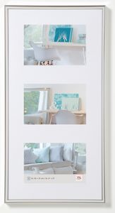 Walther Gallery Frame New Lifestyle silver 3 zdjęcia 10x15 cm
