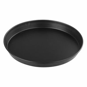 Zenker černý metalický plech na pečení, kulatý, plech na pečení, plech na pizzu, forma na pečení, forma na koláč, nepřilnavý klasický, černý, Ø 30 cm, 6533