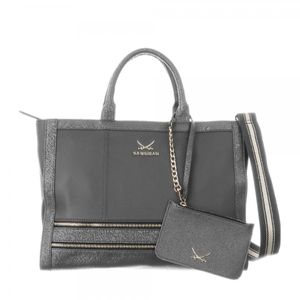 Sansibar Handtasche Henkeltasche Shopper Bag Anthracite grau Sansibar Handtasche Henkeltasche Shopper Bag Anthracite grau