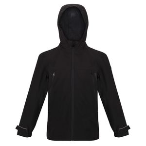 Regatta - "Pulton" Jacke, wasserfest für Kinder RG6702 (104) (Schwarz)