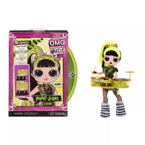 MGA Entertainment 577584EUC L.O.L. Surprise OMG Remix Rock- Bhad Gurl and Drums