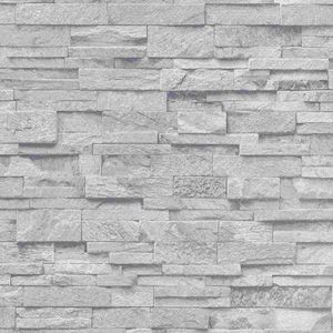 Papírová tapeta 05222-20 tapeta kámen beton 0,53 x 10,05 m Erismann bestseller šedá