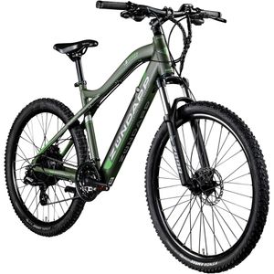 Zündapp Z898 E-Bike E Mountainbike 27,5 Zoll Pedelec 170 - 190 cm Hardtail MTB 24 Gang grün
