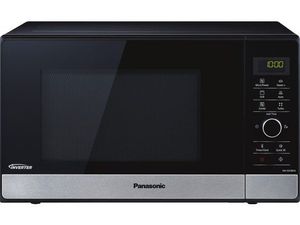 Panasonic NN-SD28HSGTG, Arbeitsfläche, Solo-Mikrowelle, 23 l, 1000 W, Drehregler, Berührung, Schwarz, Edelstahl
