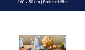 Küchenrückwand Collage Herbst Brett Holz M1219 – Acrylglas / 160cm / 50cm