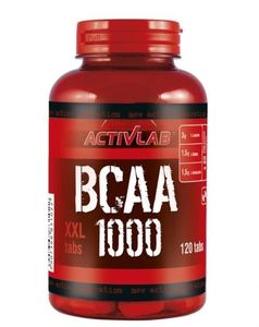 Activlab BCAA 1000XXL, 120 kapsúl - Vysoko kvalitné BCAA vo veľkom XXL balení pre posilnenie svalovej regenerácie a rastu. Podporuje vytrvalosť a výkon.